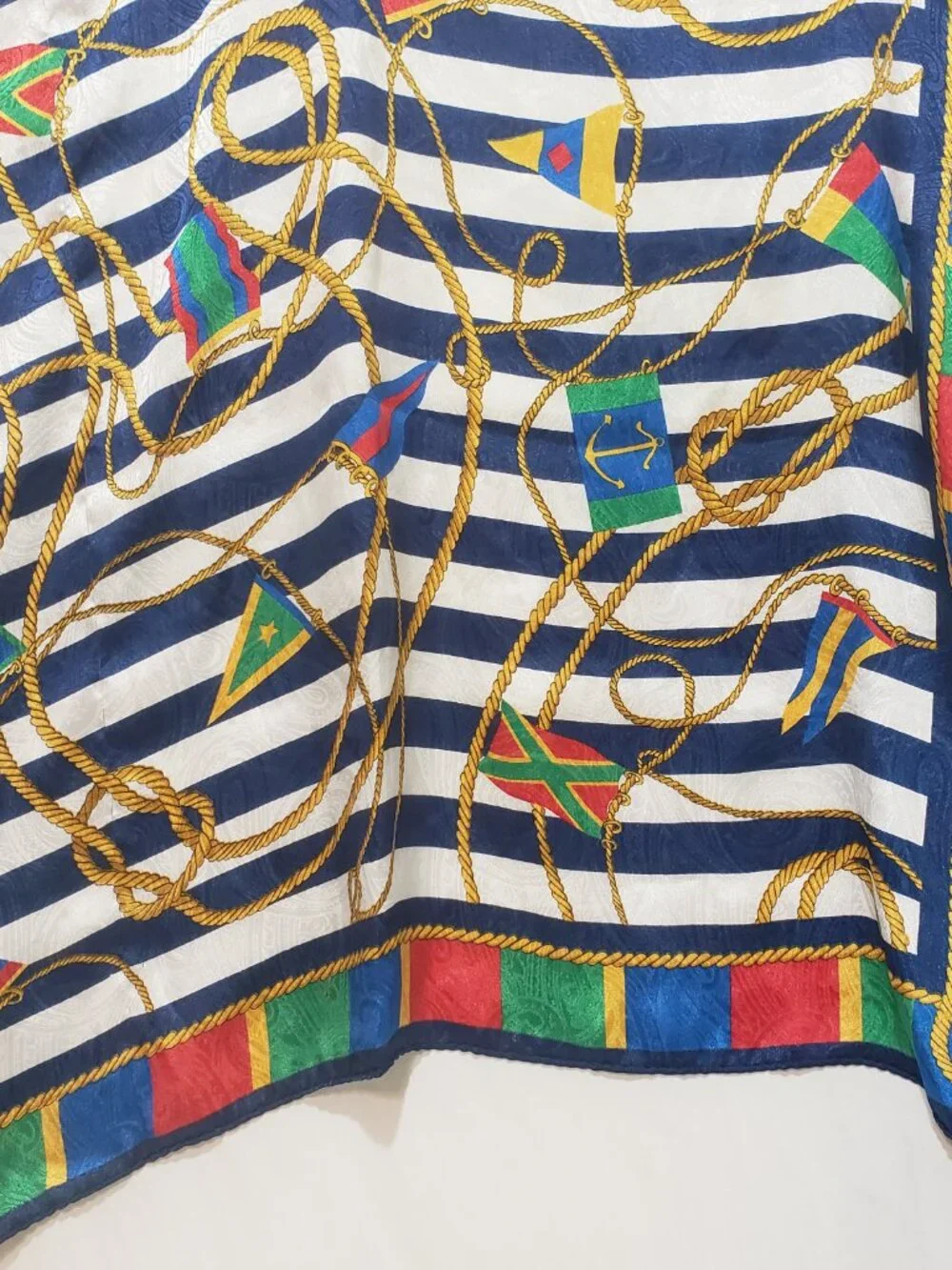 Nautical themed Scarf Polyester 31